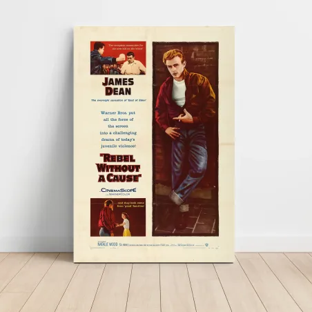 Rebel Without a Cause Fine Art 1950's Movie Poster