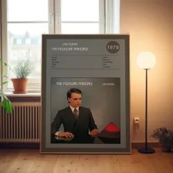 Gary Numan – The Pleasure Principle Fine Art Album Poster
