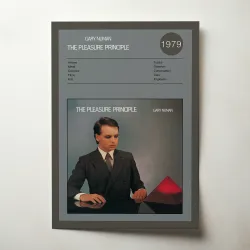 Gary Numan – The Pleasure Principle Fine Art Album Poster
