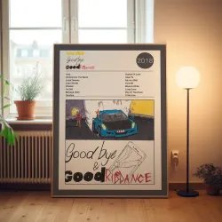Juice WRLD – Goodbye & Good Riddance Fine Art Album Poster
