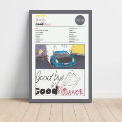 Juice WRLD – Goodbye & Good Riddance Fine Art Album Poster