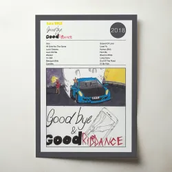 Juice WRLD – Goodbye & Good Riddance Fine Art Album Poster