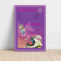 kanYeWest – Graduation Fine Art Album Poster