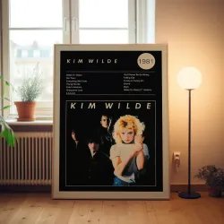 Kim Wilde – Kim Wilde Fine Art Album Poster