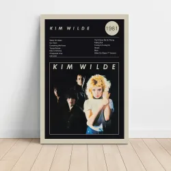 Kim Wilde – Kim Wilde Fine Art Album Poster