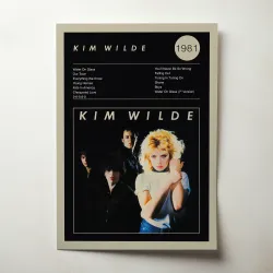 Kim Wilde – Kim Wilde Fine Art Album Poster