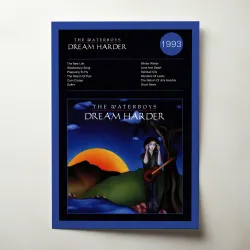 The Waterboys – Dream Harder Fine Art Album Poster