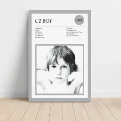 U2 – Boy Fine Art Album Poster | Music Wall Decor