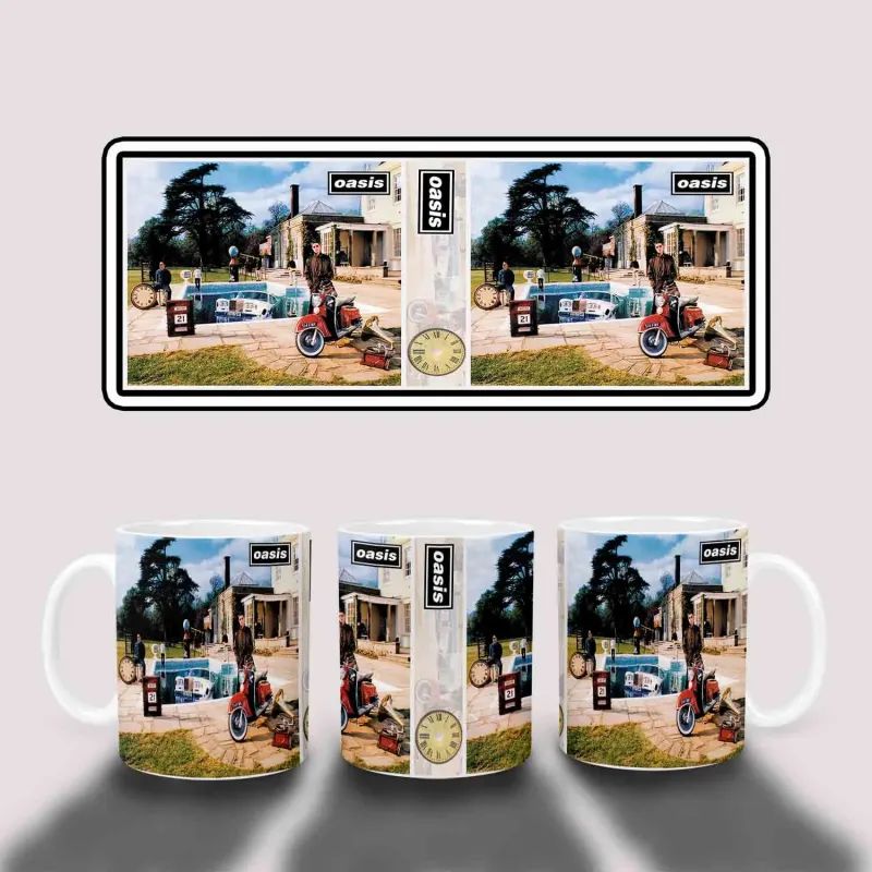 Oasis Be Here Now Album Cover Mug - Home Decor