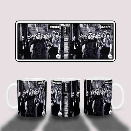 Oasis D You Know What I Mean Album Cover Mug - Home Decor