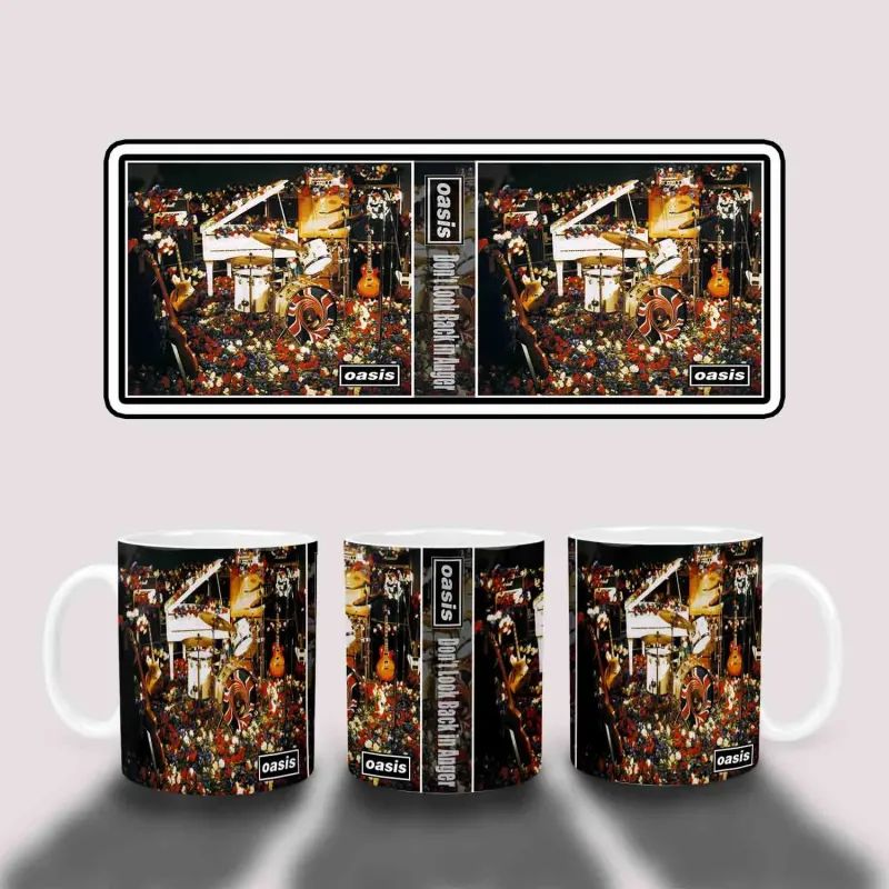 Oasis Don't Look Back in Anger Album Cover Mug - Home Decor