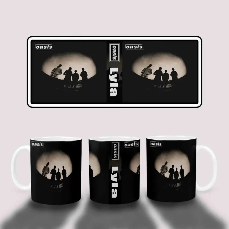 Oasis Lyla Album Cover Mug - Home Decor Coffee Mug