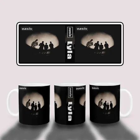 Oasis Lyla Album Cover Mug - Home Decor Coffee Mug