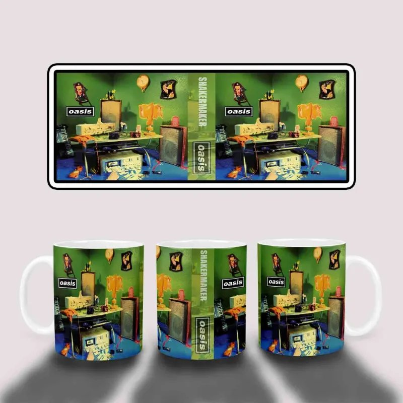 Oasis Shakermaker Album Cover Mug - Home Decor