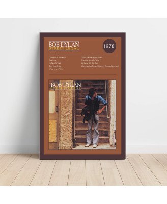 Bob Dylan - Street Legal Fine Art Album Poster