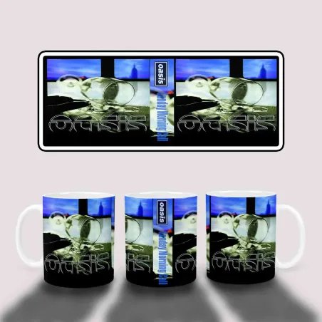 Oasis Sunday Morning Call Album Cover Mug - Home Decor