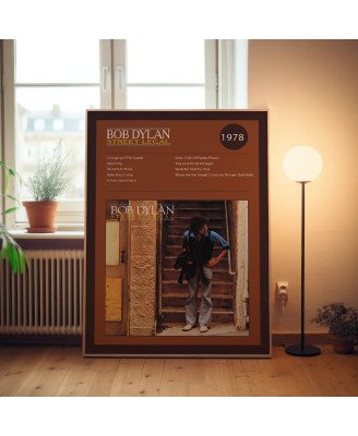 Bob Dylan - Street Legal Fine Art Album Poster