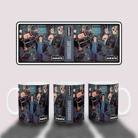 Oasis Supersonic Album Cover Mug - Home Decor