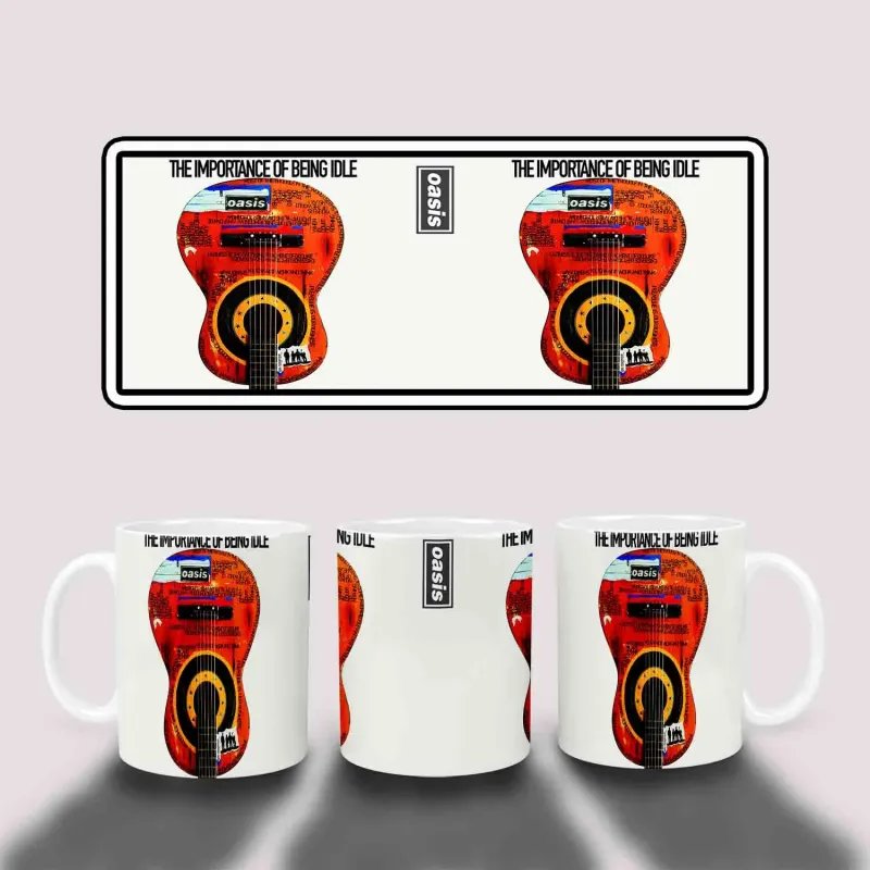 Oasis The Importance of Being Idle Album Cover Mug - Home Decor Oasis The Importance of Being Idle Album Cover Mug - Home Decor
