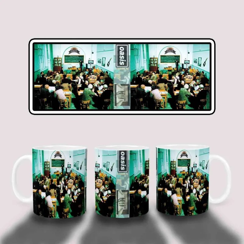 Oasis The Masterplan Album Cover Mug - Home Decor