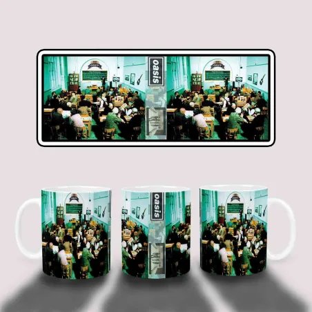 Oasis The Masterplan Album Cover Mug - Home Decor