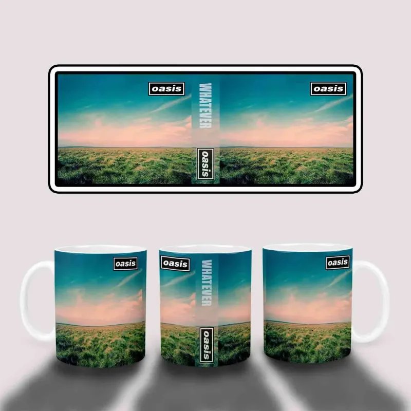 Oasis Whatever Album Cover Mug - Home Decor