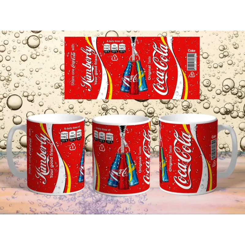 Personalised Coca Cola Mug - Sip in Style!