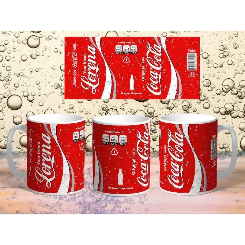 Personalised Coca Cola Classic Mug - Sip in Style!