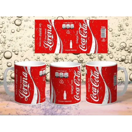 Personalised Coca Cola Classic Mug - Sip in Style!