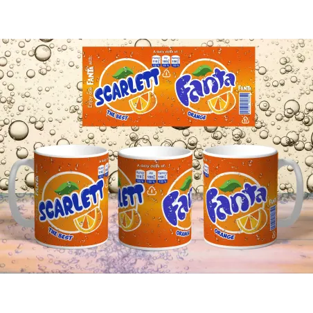 Fanta Orange Personalised Mug - Sip in Style!