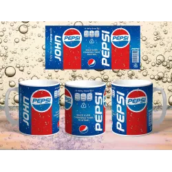 Pepsi Cola Blue Personalised Mug - Sip in Style!
