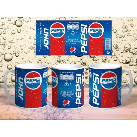 Pepsi Cola Blue Personalised Mug - Sip in Style!