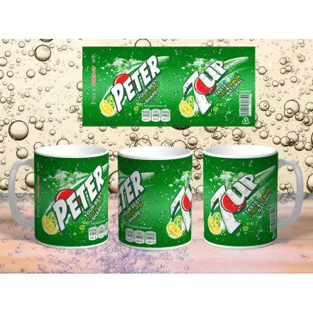 Personalised 7 Up Mug - Refreshing Custom Drinkware!