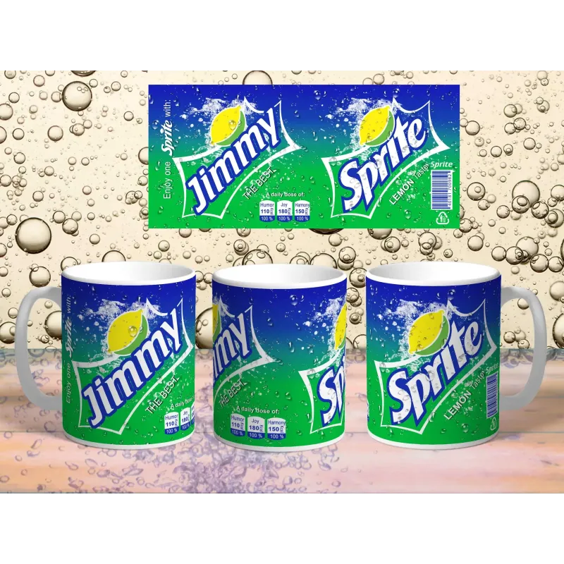 Personalised Sprite Mug - Unique Gift for Every Occasion Personalised Sprite Mug - Unique Gift for Every Occasion