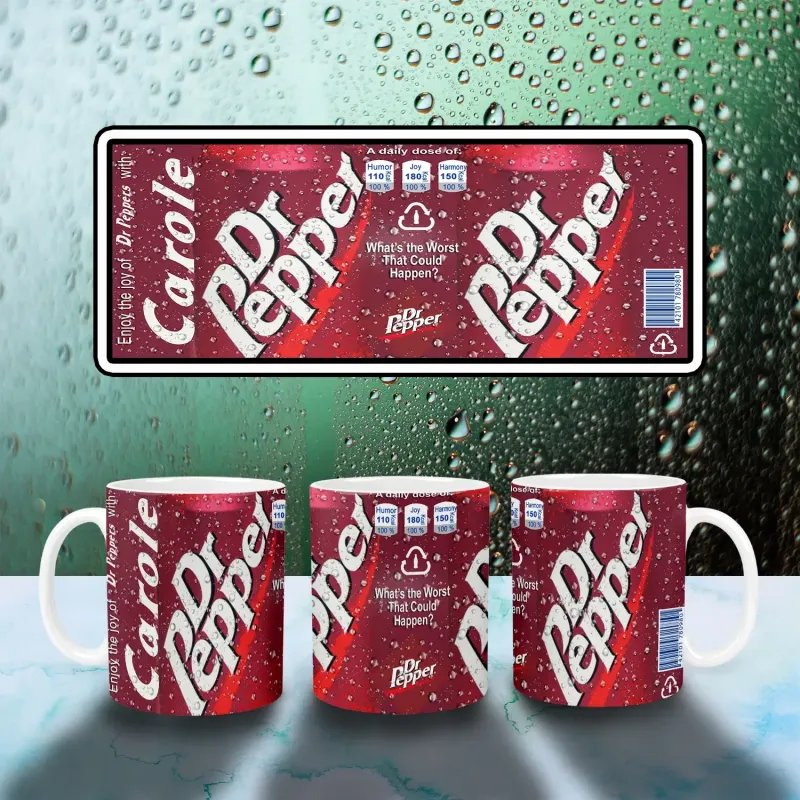 Personalised Dr Pepper Mug - Sip in Style!