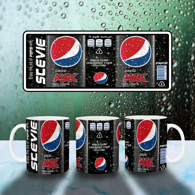 Personalised Pepsi Max Mug - Sip in Style!