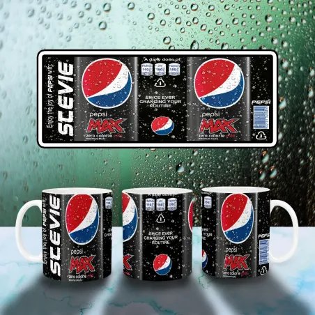 Personalised Pepsi Max Mug - Sip in Style!