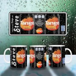 Personalised Tango Orange Mug - Perfect Gift for Any Occasion!