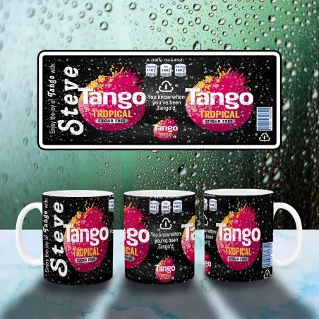 Tango Tropical Personalised Mug - Sip in Style!