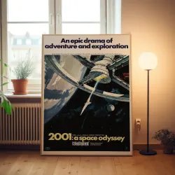 2001 A Space Odyssey Fine Art 1960's Movie Poster