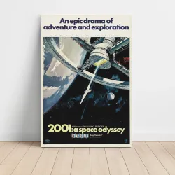 2001: A Space Odyssey (1968) Fine Art Movie Poster