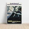 2001: A Space Odyssey (1968) Fine Art Movie Poster