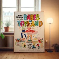 Babes in Toyland Fine Art 1960's Movie Poster