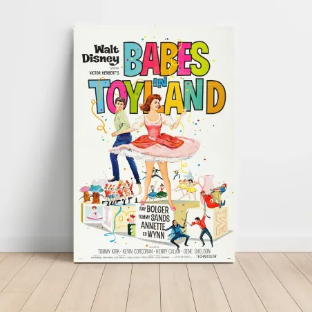 Babes in Toyland Fine Art 1960's Movie Poster
