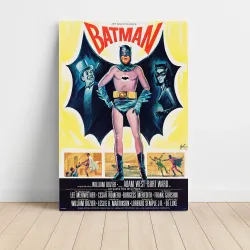 Batman Fine Art 1960's Movie Poster Wall Art