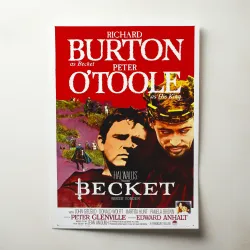 Becket Fine Art 1960's Movie Poster Wall Art