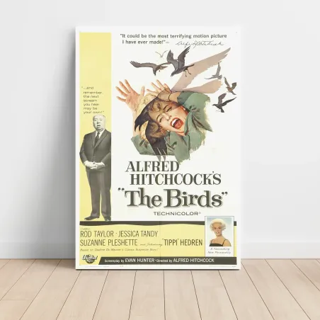 The Birds (1963) Fine Art Movie Poster