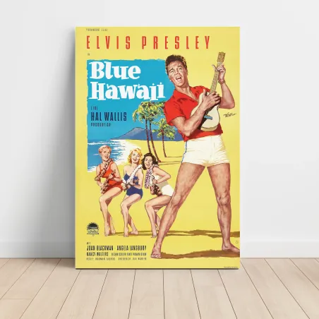 Blue Hawaii (1961) Fine Art Movie Poster