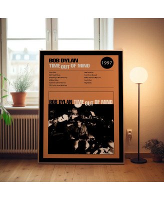 Bob Dylan - Time Out Of Mind Fine Art Album Poster