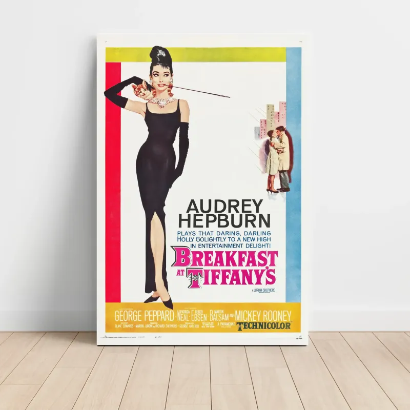 Breakfast at Tiffany's (1961) Fine Art Movie Poster